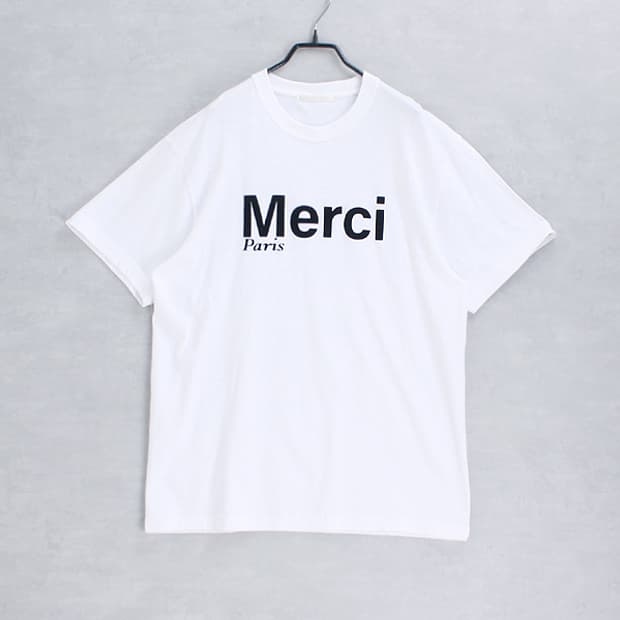 Pauline Bleu _ crew neck print tee