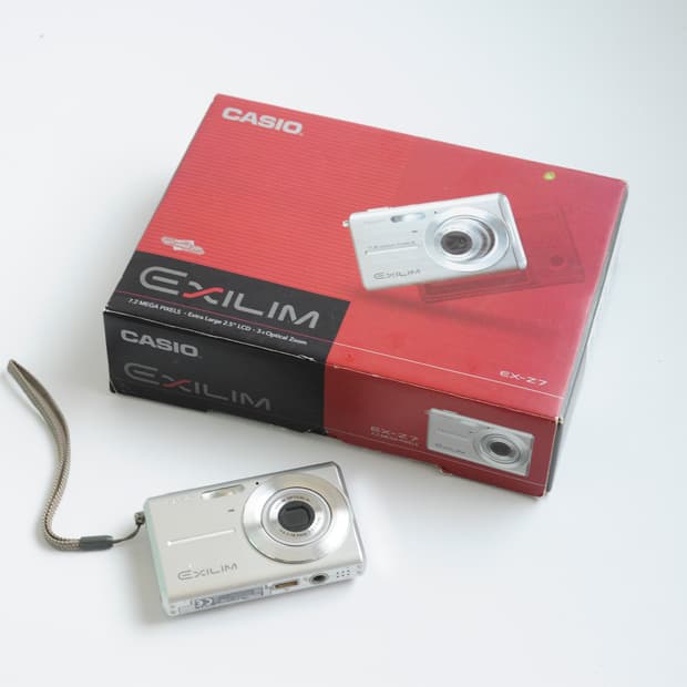 Casio exilm ex-z6a 카시오 디지털카메라