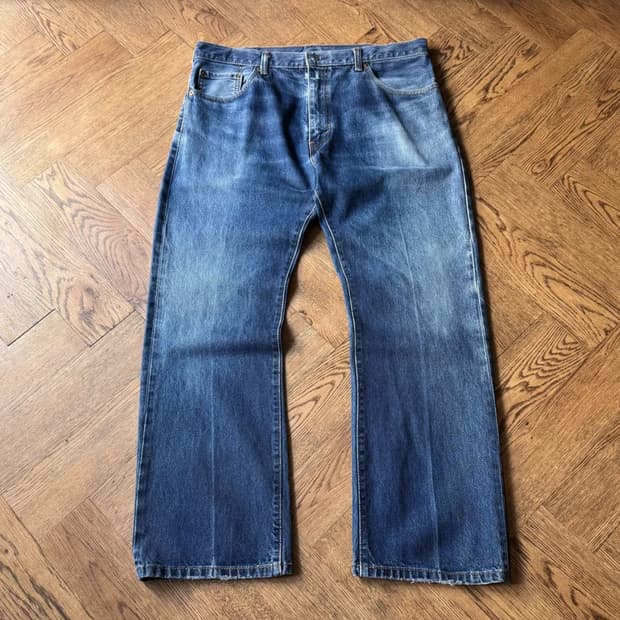 [38]리바이스 517 빈티지 페이딩 플레어진 F35