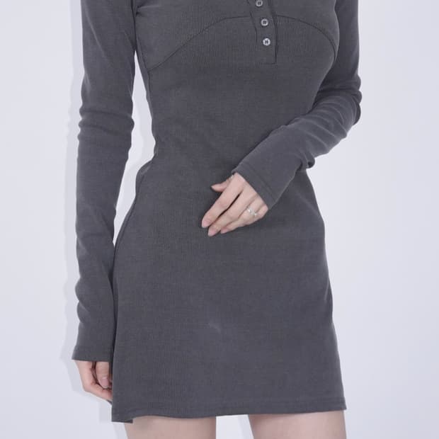 페일제이드 워싱 원피스 새상품 블랙m 