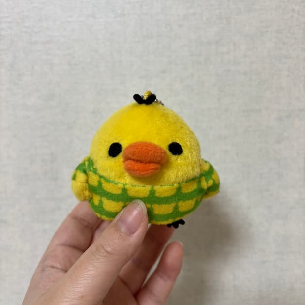 고전 산엑스 리락쿠마 키이로이토리 인형