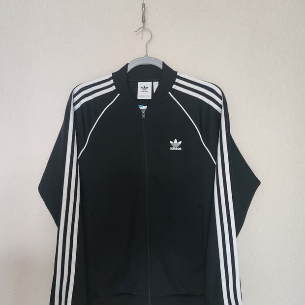 아디다스 블랙 트랙탑 XL