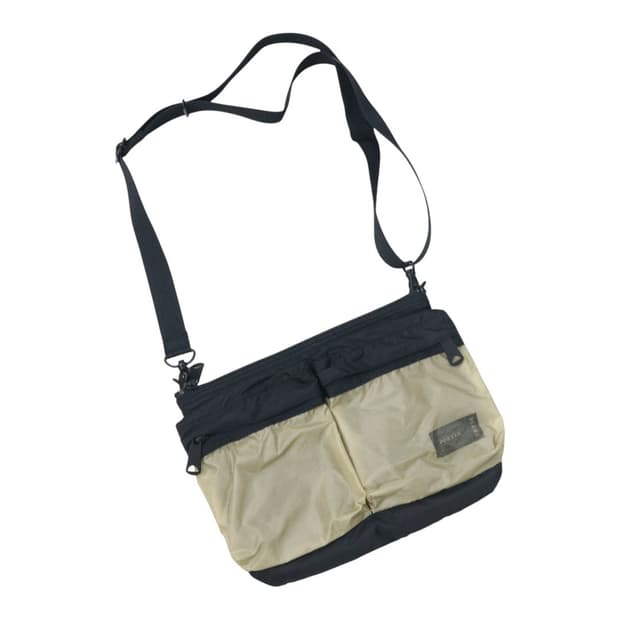 PORTER × BEAMS 포터 빔즈 협업 투톤 립스탑 사코슈백