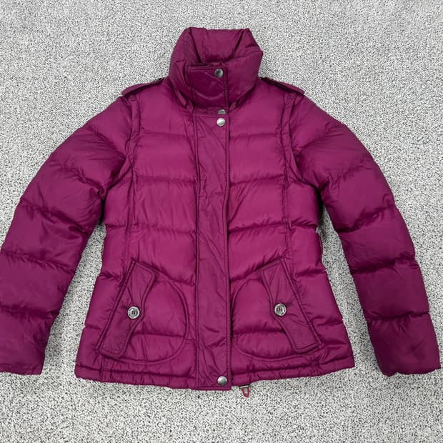 버버리 투웨이 다운패딩