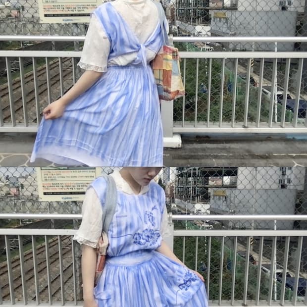빙수가게 알바생 코디 ◦⋅ •𓇼