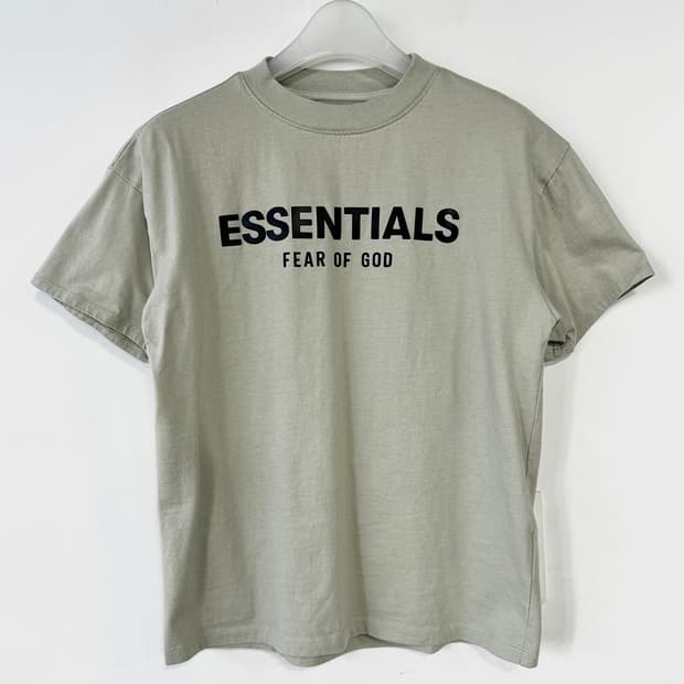 에센셜 로고 반팔 티셔츠 12Y