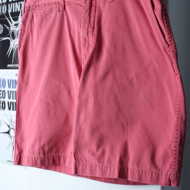 (2XL) 폴로 랄프로렌 반바지 팬츠 빅사이즈 치노 핑크-P9708