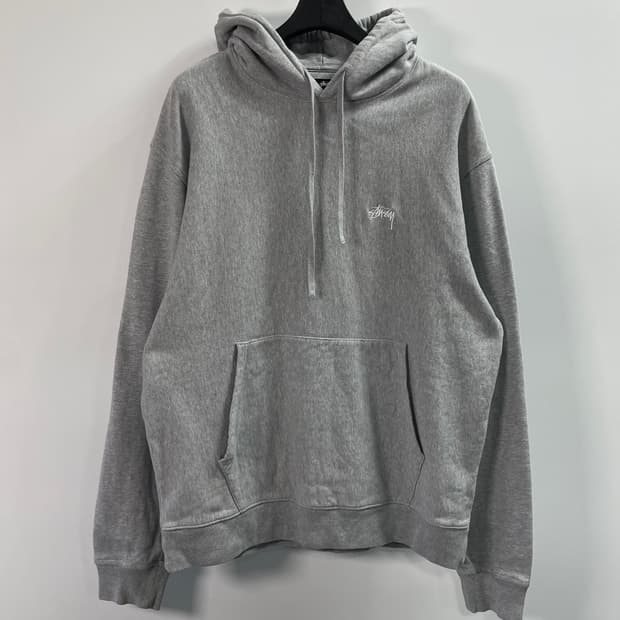 스투시 빅사이즈 오버다이드 헤비 스웻 후드티 (on.649)