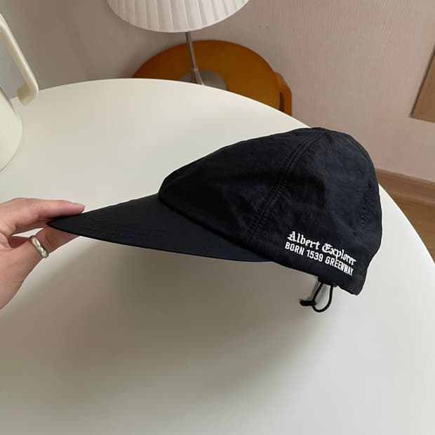 유니폼브릿지 모자 블랙6p string cap