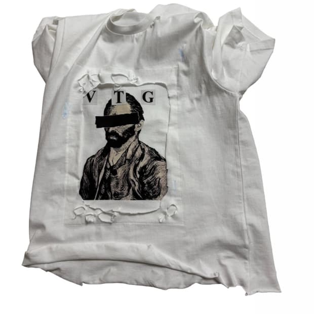 VASCULAR 바스큐라 Distressed T-shirts