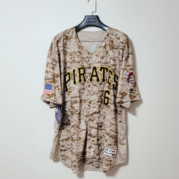 MLB 피츠버그 파이어리츠 밀리터리 카모 유니폼