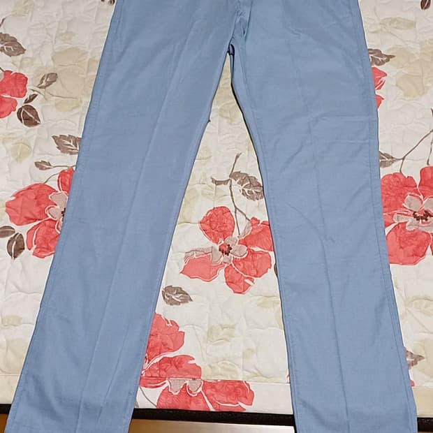 나이키골프 미사용 얇은스판면바지 실측33인치 기장107