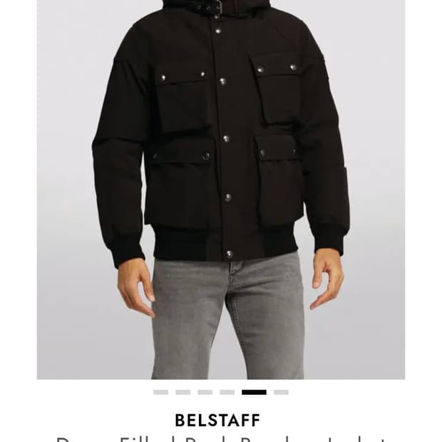 (21년) 벨스타프 피크 자켓 다운 750필 점퍼 36