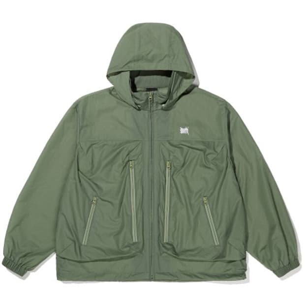 TAG WINDBREAKER - KHAKI 브라운브레스 바람막이