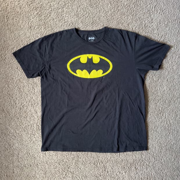 빈티지 배트맨 공식 티셔츠