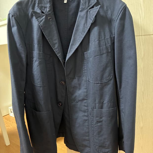 [xs] 엔지니어드 가먼츠 베드포드 코튼 립스탑 네이비