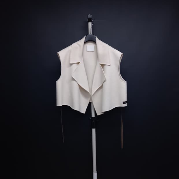 새 BABARA 바바라 춘추동 핸드메이드 숏 베스트 F