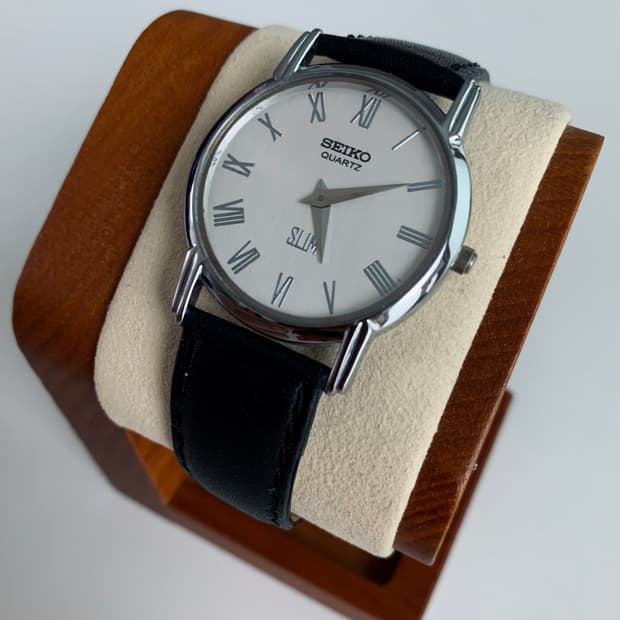 세이코 Seiko 쿼츠 슬림 일본 미 발매