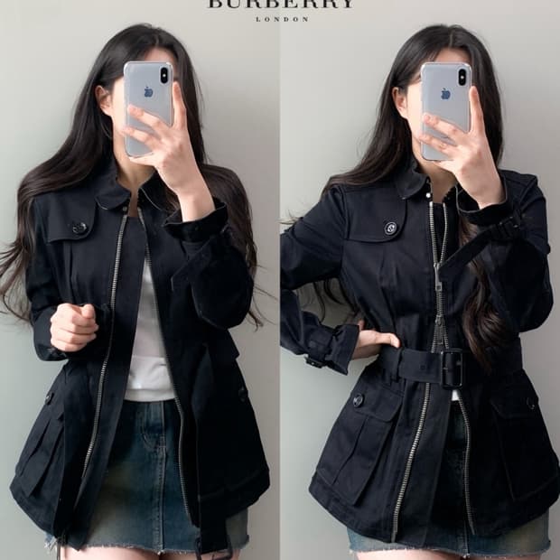 버버리 자켓