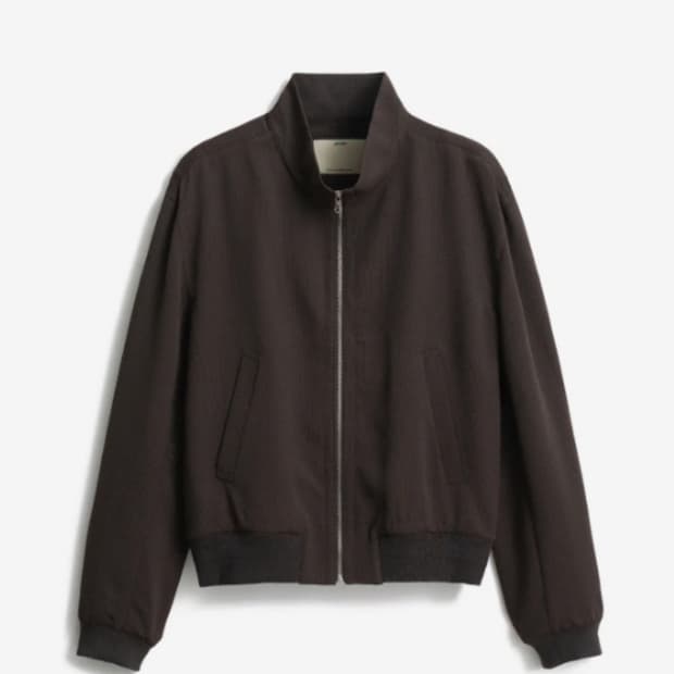 포터리 시어서커 블루종 브라운 [2]