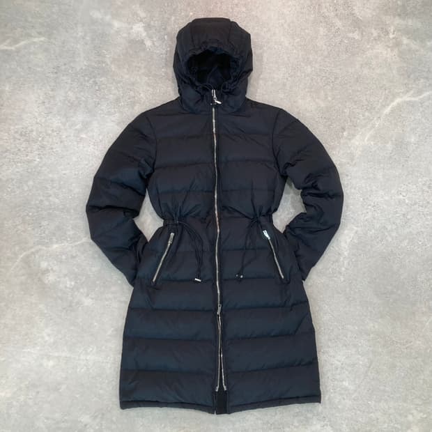 (S) 띠어리 롱패딩 블랙 