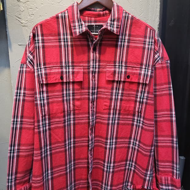 Bershka 체크 셔츠