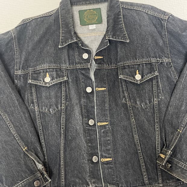 에드윈 흑청자켓 L