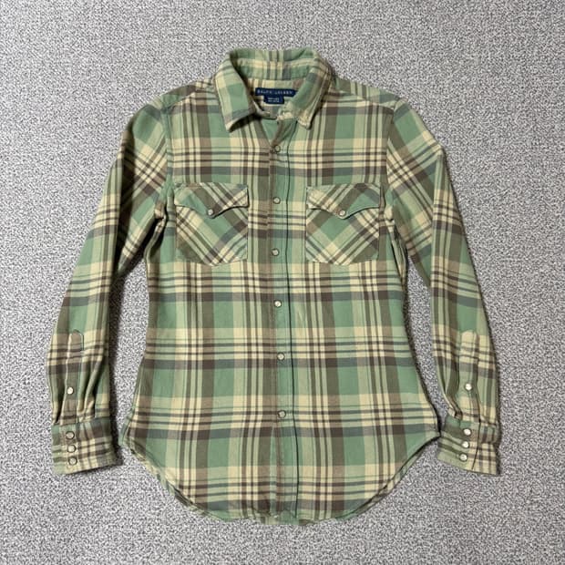 폴로 랄프로렌 체크셔츠 여성용