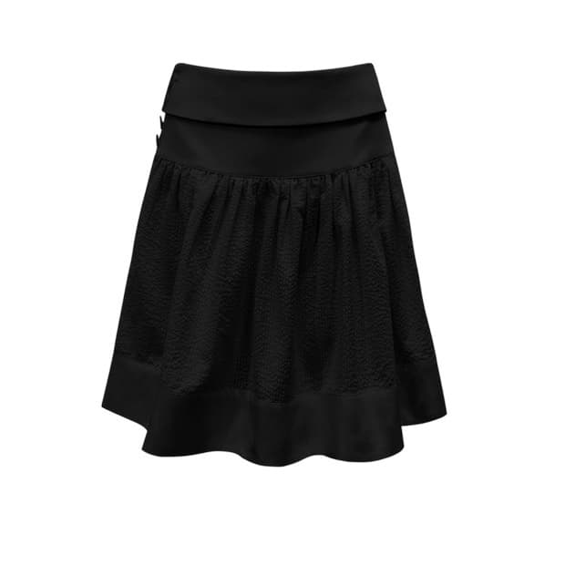 Chemehc 체메씨 breeze fold skirt (black)