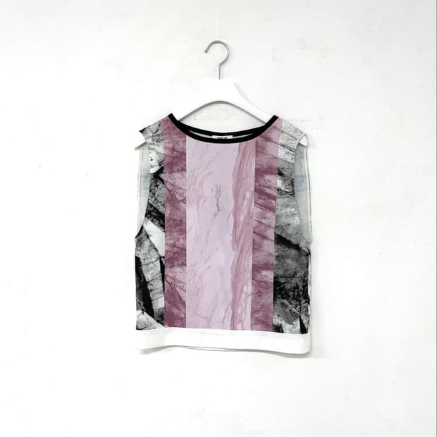 Helmut Lang Patterned Sleeveless