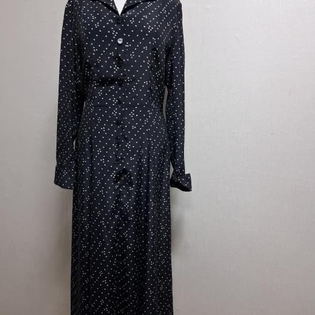 일본수입 KYOKO HIGA 네이비스트라이프 레이스블라우스 5566 미착