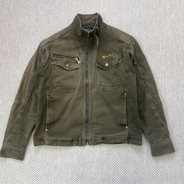 빈티지 재팬 썬 페이딩 워크자켓 