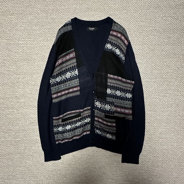 BEAMS heart vintage cardigan