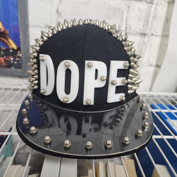 DOPE 스냅백 스파이크 스터드 힙합모자 캡 KG27