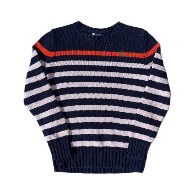 PRL striped cotton sweater