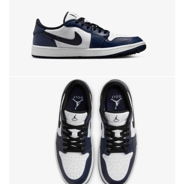 조던 1 로우 골프 미드나잇 네이비