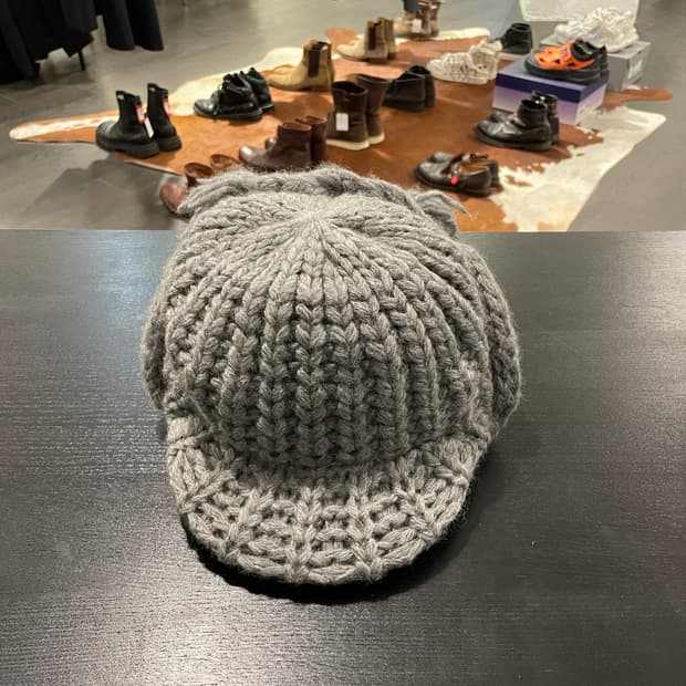 키지마 타카유키 이어플랩 비니