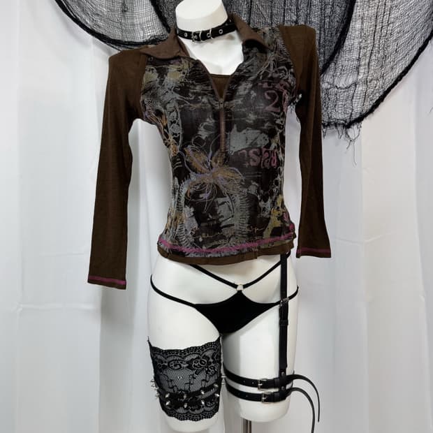 browb printing zip up