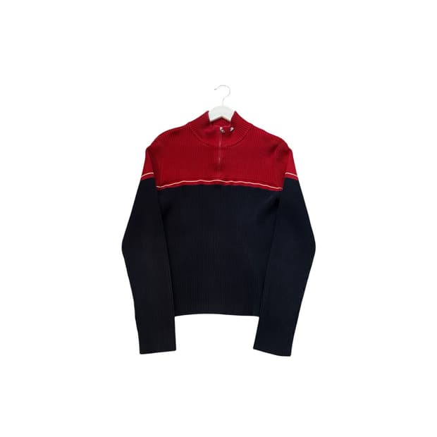 폴로 여성 히프집업 니트 스웨터 XL