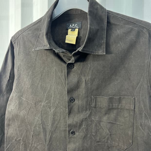 00s A.P.C. Crack shirts