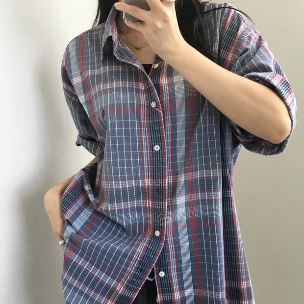 Polo 폴로 랄프로렌 시어서커 반팔 셔츠