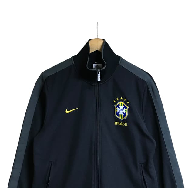 나이키 브라질 5성 국대 트랙탑져지