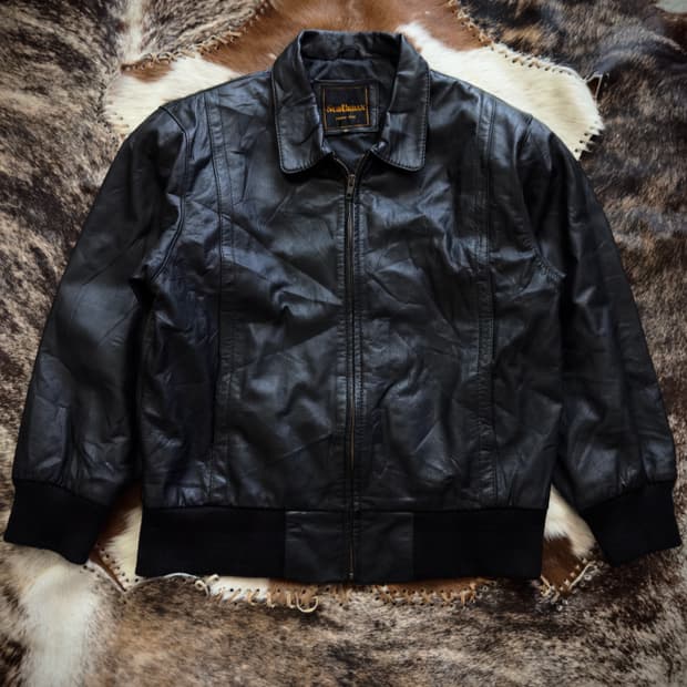 Cow Leather single Rider jacket