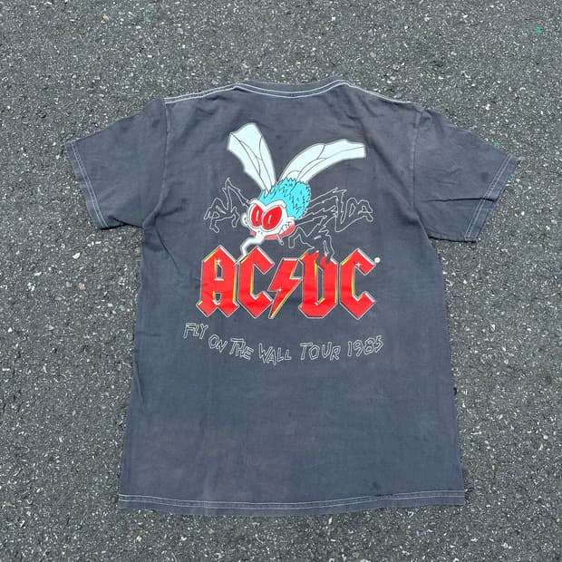 [빈티지] •AC/DC Fly on the Wall Tee