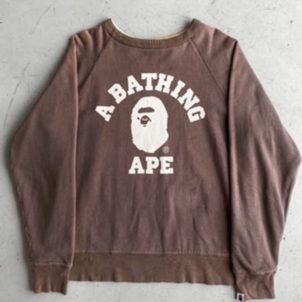 Bape reversible sweat 