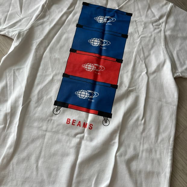 새상품 Beams 반팔M