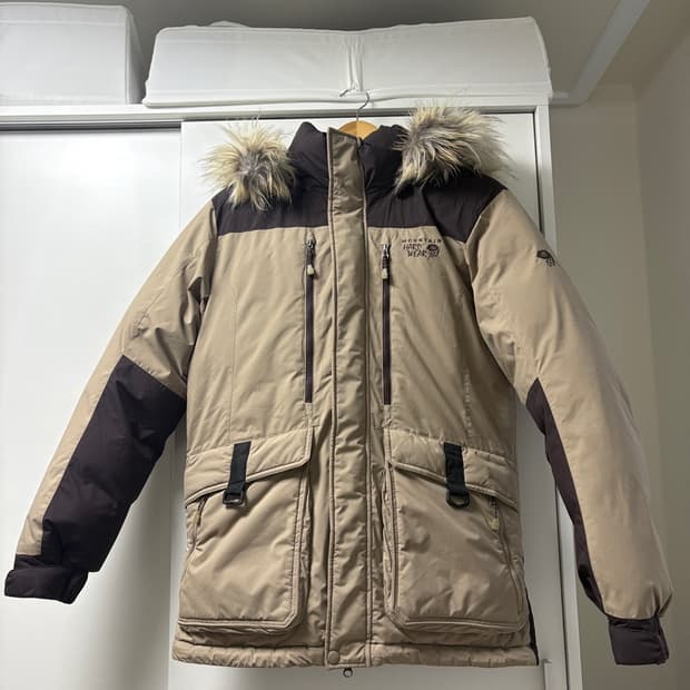 마운틴하드웨어 후드 다운 패딩