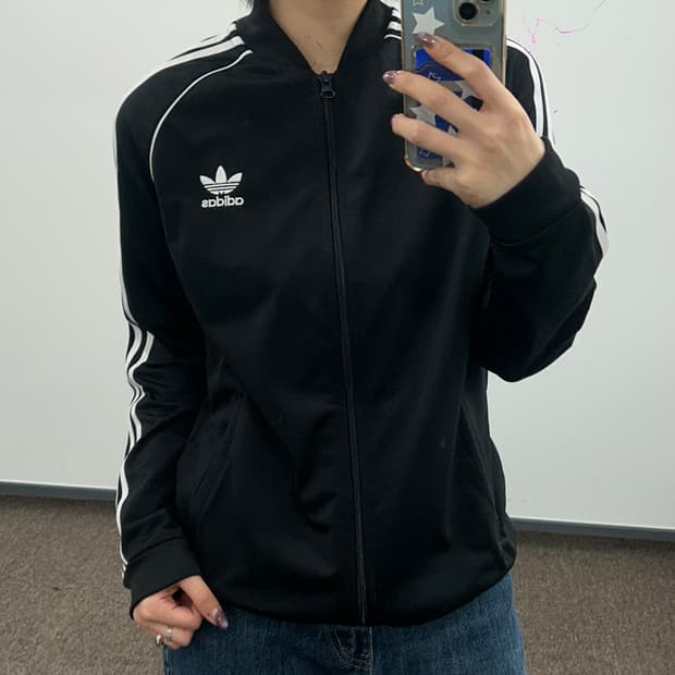 Adidas 아디다스 슈퍼스타 블랙 져지