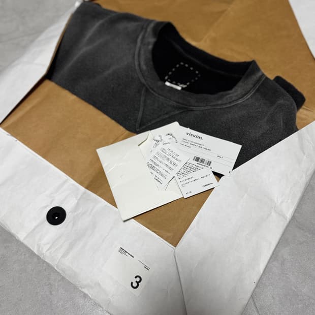 Visvim Court Sweat S/S Crash 23ss 판매