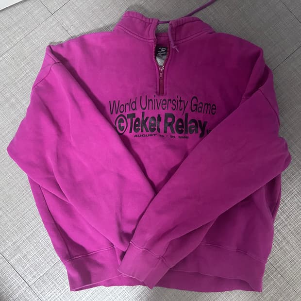 테켓 하프집업 반집업 맨투맨